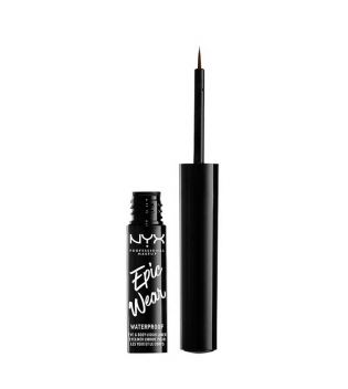 Nyx Professional Makeup - Eyeliner liquide waterproof Epic Wear - Brown