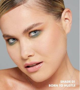 Nyx Professional Makeup - Rouge à lèvres liquide permanent avec brillance Shine Loud - 01: Born to Hustle