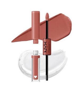 Nyx Professional Makeup - Rouge à lèvres liquide permanent avec brillance Shine Loud - 03: Ambition Statement
