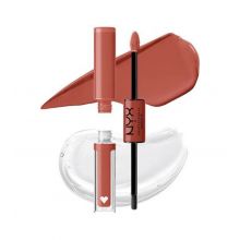 Nyx Professional Makeup - Rouge à lèvres liquide permanent avec brillance Shine Loud - 04: Life Goals