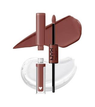Nyx Professional Makeup - Rouge à lèvres liquide permanent avec brillance Shine Loud - 06: Boundary Pusher