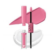 Nyx Professional Makeup - Rouge à lèvres liquide permanent avec brillance Shine Loud - 10: Trophy Life
