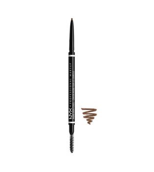 Nyx Professional Makeup - Micro Brow Pencil - MBP04: Chocolate