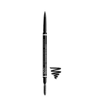 Nyx Professional Makeup - Micro Brow Pencil - MBP08: Black