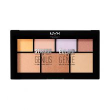 Nyx Professional Makeup - Palette de highlighters Strobe of Genius - STGP01