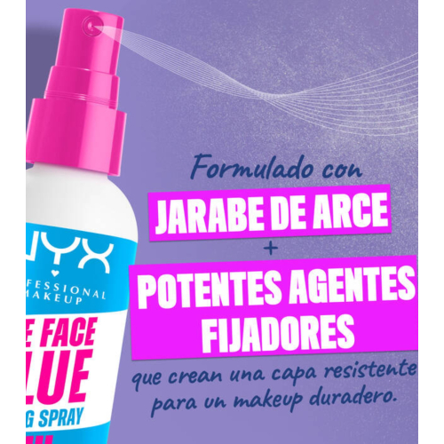 NYX Professional Makeup - Spray fixateur de maquillage The Face Glue