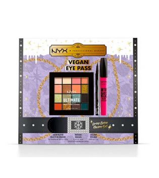 Nyx Professional Makeup - *Xmas* - Ensemble de maquillage Vegan Eye Pass