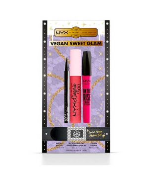 Nyx Professional Makeup - *Xmas* - Ensemble de maquillage Vegan Sweet Glam