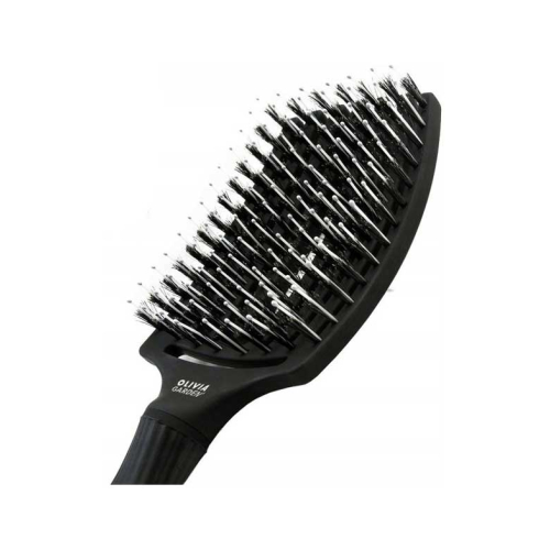 Olivia Garden - Brosse à cheveux Fingerbrush Combo Large - Black