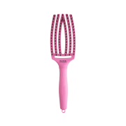 Olivia Garden - Brosse à cheveux  Fingerbrush Combo Medium - Bubble Pink
