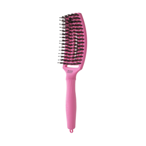 Olivia Garden - Brosse à cheveux  Fingerbrush Combo Medium - Bubble Pink