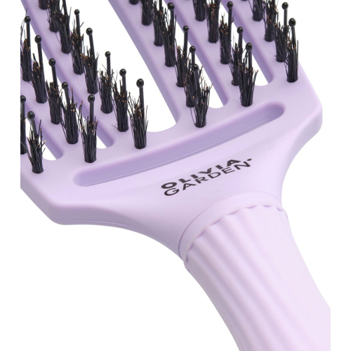 Olivia Garden - Brosse à cheveux Fingerbrush Combo Medium - Lavender