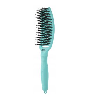 Olivia Garden - Brosse à cheveux  Fingerbrush Combo Medium - Mint