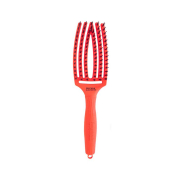 Olivia Garden - Brosse à cheveux Fingerbrush Combo Medium - Neon Orange