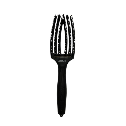 Olivia Garden - Brosse à cheveux Fingerbrush Medium - Black