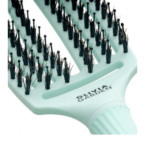 Olivia Garden - *It's a 90's Party* - Brosse à cheveux Fingerbrush Medium - Frizzy Mint