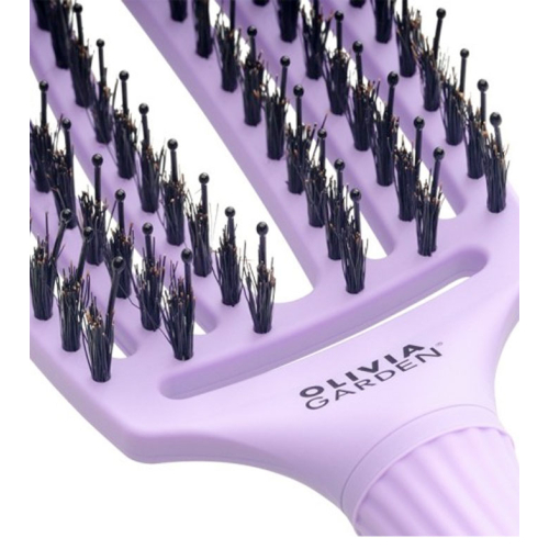 Olivia Garden - *It's a 90's Party* - Brosse à cheveux Fingerbrush Medium - Grape Soda