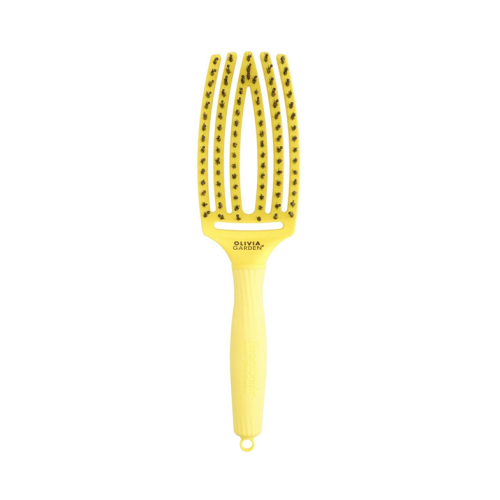 Olivia Garden - *It's a 90's Party* - Brosse à cheveux Fingerbrush Medium - Sweed Lemonade