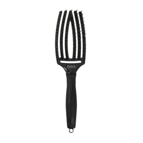 Olivia Garden - *Midnight Desert*  - Brosse à cheveux Fingerbrush Combo - Black Onyx
