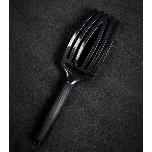 Olivia Garden - *Midnight Desert*  - Brosse à cheveux Fingerbrush Combo - Black Onyx