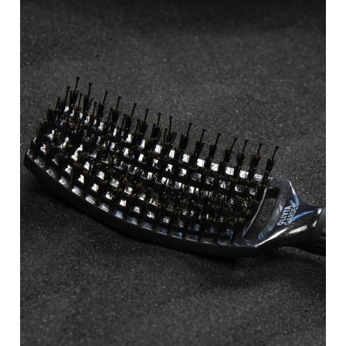 Olivia Garden - *Midnight Desert*  - Brosse à cheveux Fingerbrush Combo - Black Onyx