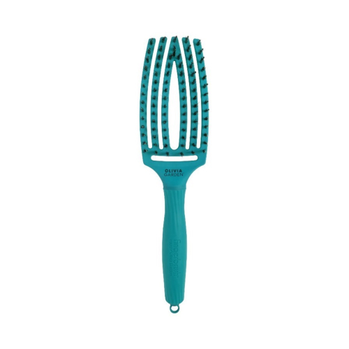 Olivia Garden - *On The Road Again* - Brosse à cheveux Fingerbrush Combo Medium - Blue Lagoon