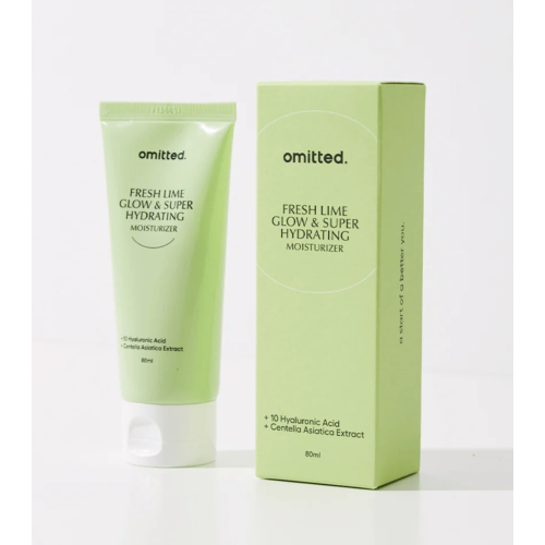 Omitted - Hydratant léger Fresh Lime Glow & Super Hydrating Moisturizer