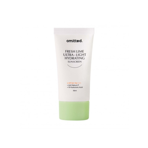 Omitted - Crème solaire visage Fresh Lime Ultra Light & Hydrating SPF50+ PA++++