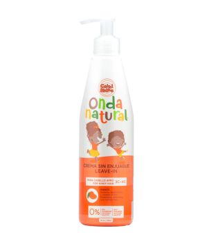 Onda Natural - Après-shampooing sans rinçage à la mangue pour enfants - Cheveux bouclés