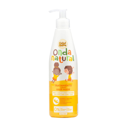 Onda Natural - Masque capillaire nourrissant et démêlant pour enfant - Cheveux afro ou bouclés