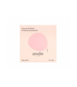 Ondo Beauty 36.5 - Nettoyant Visage Solide Syndet 70g - Charbon & Saule