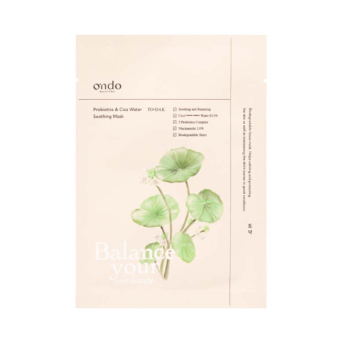 Ondo Beauty 36.5 - Masque Apaisant To Dak Probiotiques & Eau Cica