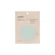 Ondo Beauty 36.5 - Patchs hydrogel pour les yeux à la caféine et au thé vert - 1 paire