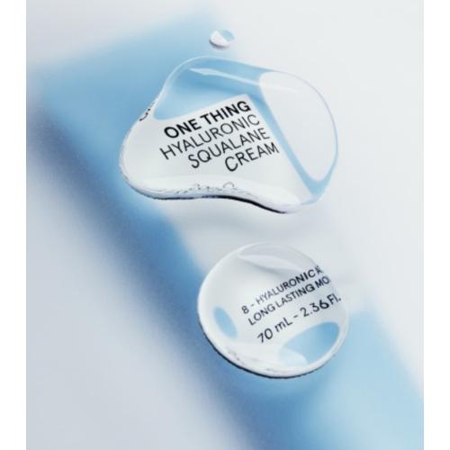 One Thing - Crème hydratante pour le visage Hyaluronic Squalane