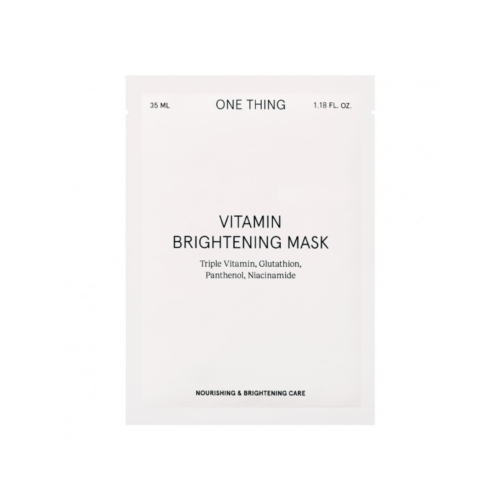 One Thing - Masque éclaircissant aux vitamines