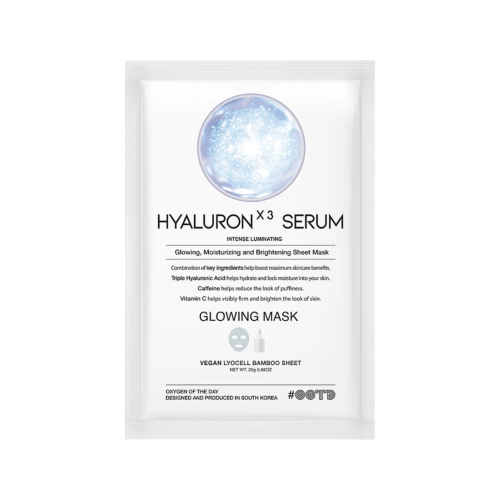 OOTD Beauty - Masque Visage Éclaircissant Hyaluron x3 Serum