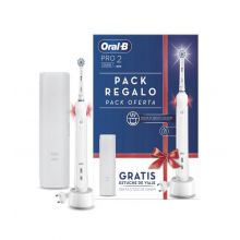 Oral B - Coffret cadeau avec brosse à dents électrique Pro 2 2500