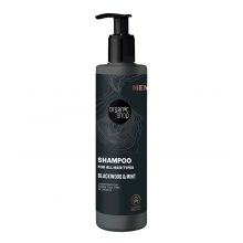 Organic Shop - Shampoing pour tous types de cheveux hommes - Écorce de chêne et menthe