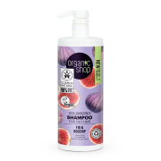 Organic Shop - Shampooing volumateur pour cheveux gras 1000ml - Figue et Rose Musquée