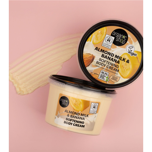 Organic Shop - Crème corps - Lait d'amande et banane