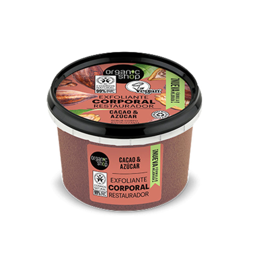 Organic Shop - Gommage Corps Réparateur - Cacao et Sucre Bio