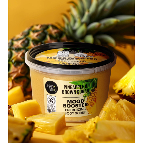 Organic Shop - Exfoliant corporel Mood Booster - Ananas et sucre brun