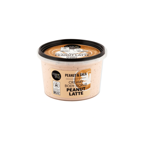 Organic Shop - Exfoliant corporel Peanut Latte - Cacahuète et karité