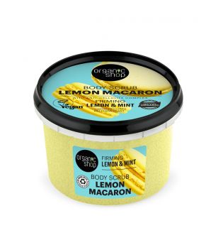 Organic Shop - Gommage Fermeté Corps - Macaron Citron