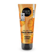 Organic Shop - Masque visage équilibrant pour peaux grasses - Potiron et Miel