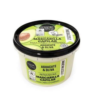 Organic Shop - Masque réparateur express - Avocat et olive bio