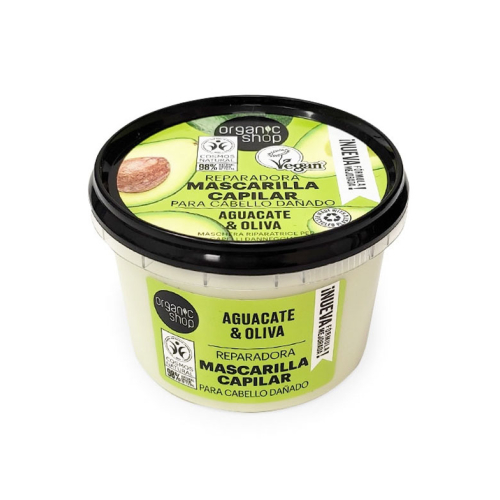 Organic Shop - Masque réparateur express - Avocat et olive bio
