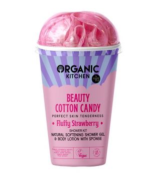 Organic Shop - *Organic Kitchen* - Kit de douche - Fluffy Strawberry