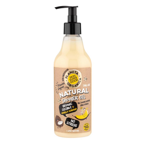 Organic Shop - *Skin Super Good* - Gel douche naturel - Coco bio et vanille banane 500ml
