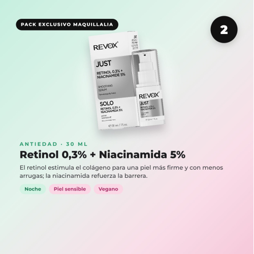 Pack Antiedad REVOX B77 : routine de jour et de nuit + Gua sha